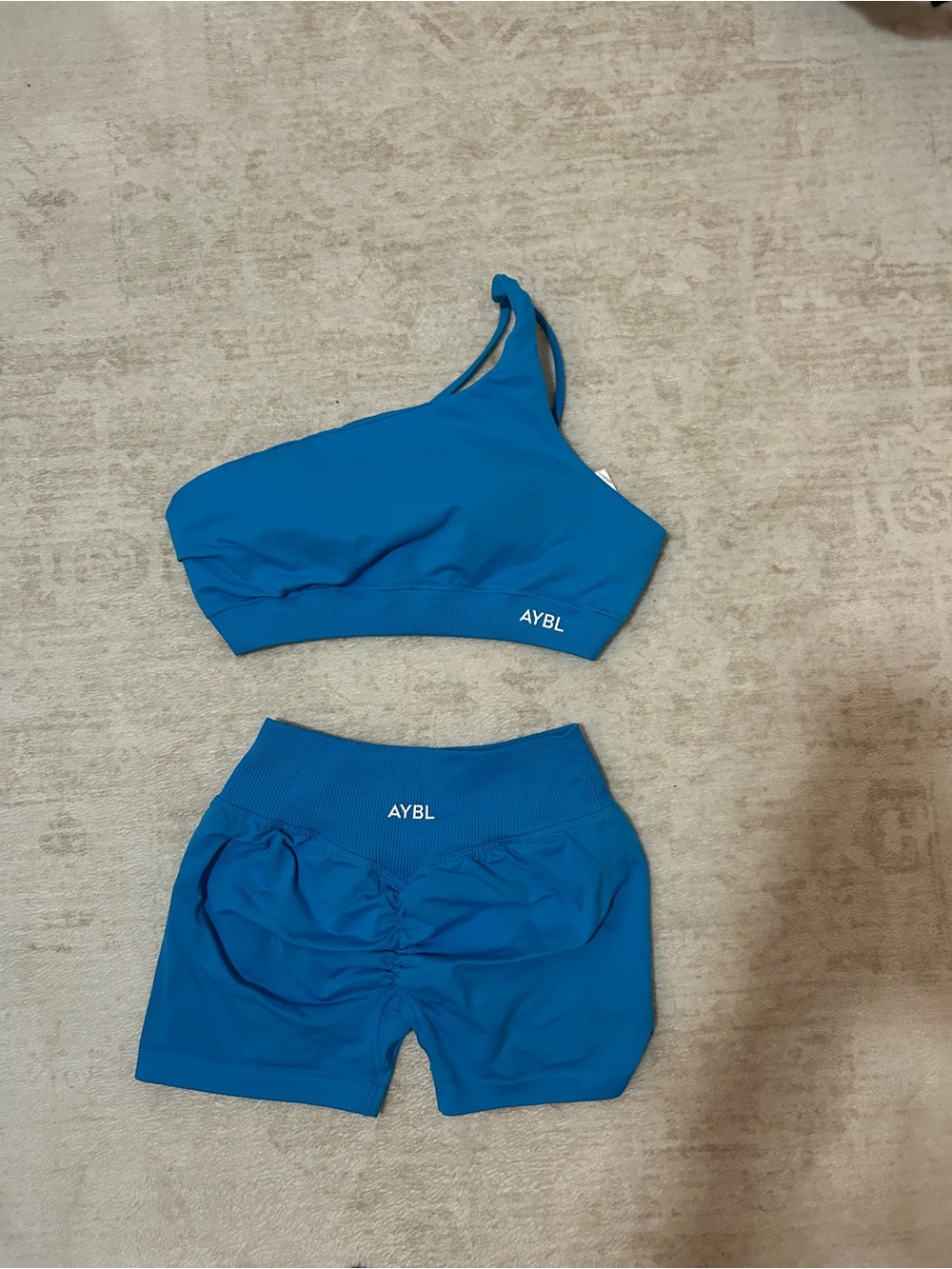 Aybl sports bra and short set